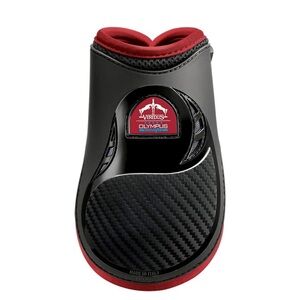 Veredus - Olympus Vento Fetlock Boot - COLOUR EDITION- Large Black/Bordeaux